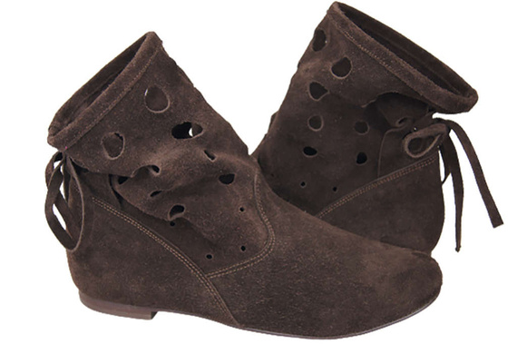 Shoes Boots Women's natural leather velor 160 ElitaBut
