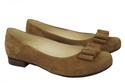Women's Shoes Ballerinas natural leather Suede 126 ElitaBut