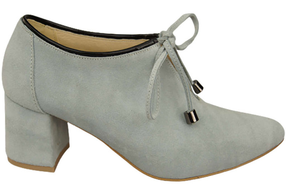 Women's shoes Low shoes Natural leather velor 183 ElitaBut