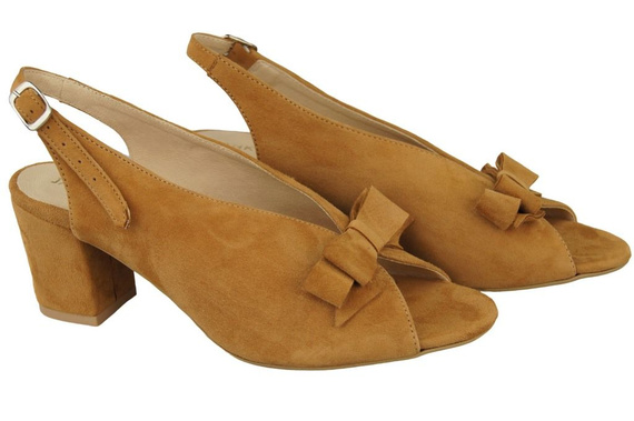 Shoes for women Sandals natural leather Suede 148 ElitaBut