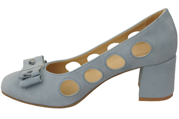 Women's shoes Pumps Natural leather suede 182 ElitaBut