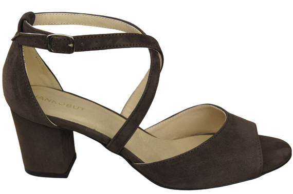 Women's shoes Sandals natural leather Suede 111 ElitaBut