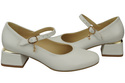 Women's shoes Pumps with a strap, natural leather 202 ElitaBut