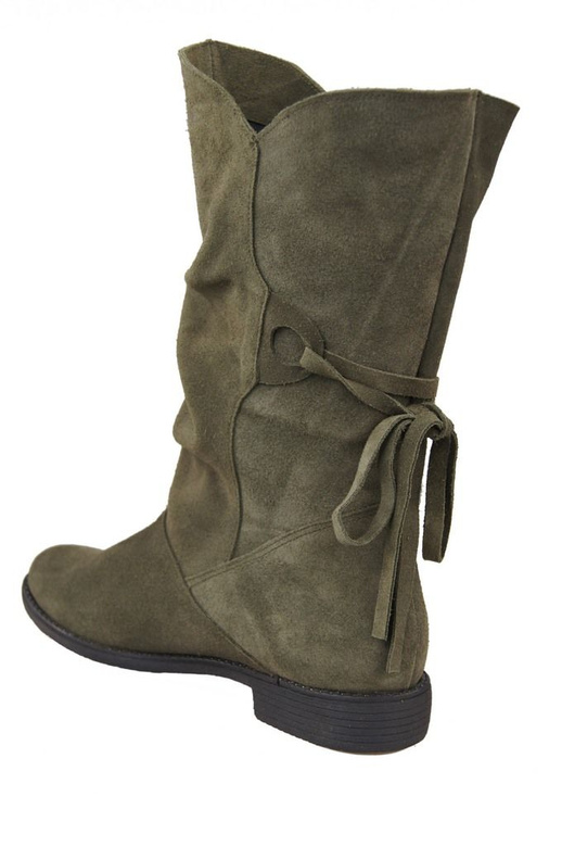 Shoes Women's boots Winter natural leather velor 999 Z ElitaBut