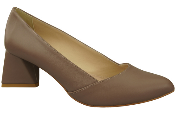 Women’s  Pumps Genuine Leather Pointed Toe Heel ElitaBut 221