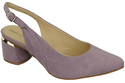 Women's Sandals in Natural Suede Leather - Elegance and Comfort 196 Z ElitaBut