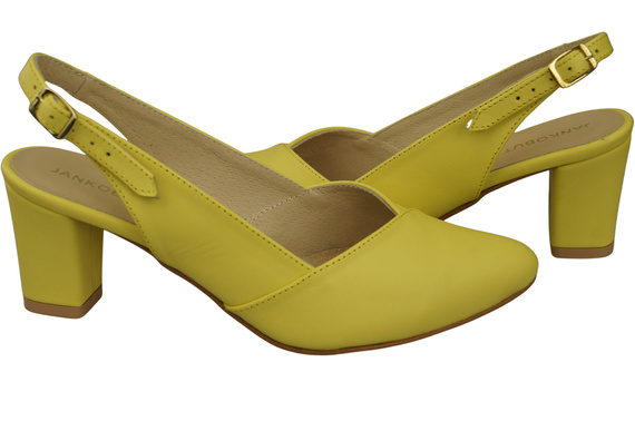 Women's Shoes High Heel Sandals Natural Leather 217 ElitaBut