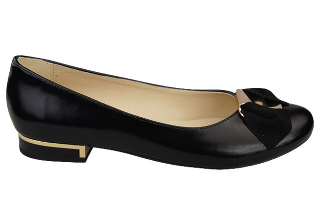 Women's Ballerinas Shoes Natural Leather 894 ElitaBut