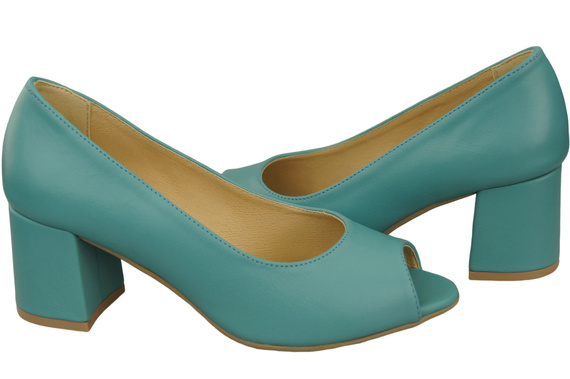 Women's Shoes PEEP TOE Natural leather 192 ElitaBut