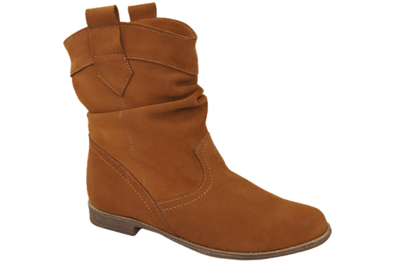 Shoes Women's boots Saszki Winter natural leather velor 117 Z ElitaBut