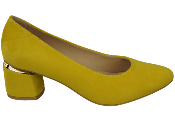 Women's footwear Women's pumps Suede leather 143 ElitaBut