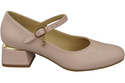 Women's shoes Pumps with a strap, natural leather 202 ElitaBut