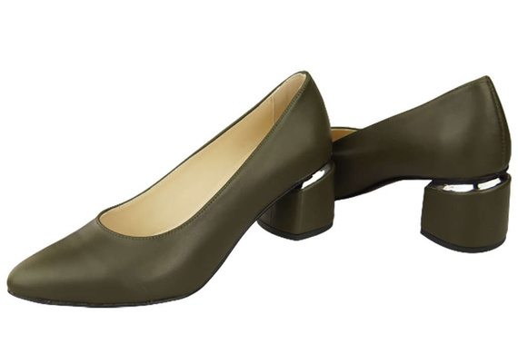 Women's shoes Pumps Natural leather 143 ElitaBut