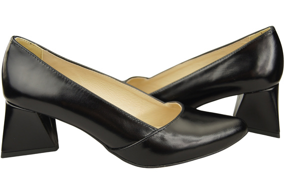 Women’s Pumps Genuine Leather Pointed Toe Heel ElitaBut 221