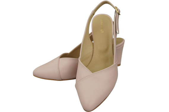 Women's Shoes High Heel Sandals Natural Leather 217 ElitaBut