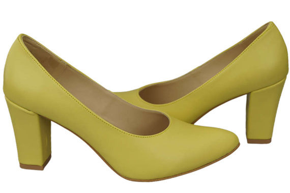 Women's shoes Pumps Natural leather 170 ElitaBut