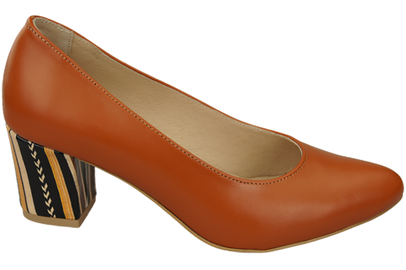 Women's Shoes Pumps Natural leather 158 ElitaBut