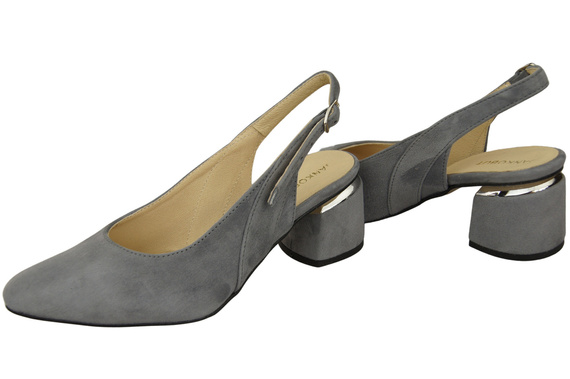 Women's Sandals in Natural Suede Leather - Elegance and Comfort 196 Z ElitaBut