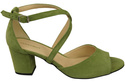 Women's shoes Sandals natural leather Suede 111 ElitaBut