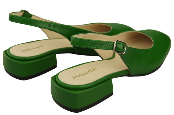 Women's Shoes Sandals Flat Heel Natural Leather 206 ElitaBut