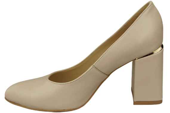 Women's shoes Pumps Natural leather 179 ElitaBut