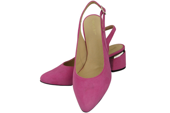 Women's Sandals in Natural Suede Leather - Elegance and Comfort 196 Z ElitaBut