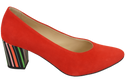 Women's footwear Women's pumps Suede leather 158 Z ElitaBut