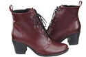 Shoes Boots for women Lace-up Winter natural leather 188 Z ElitaBut