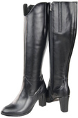 Stylish Footwear Women's Boots On A Heel Natural Leather 211 ElitaBut