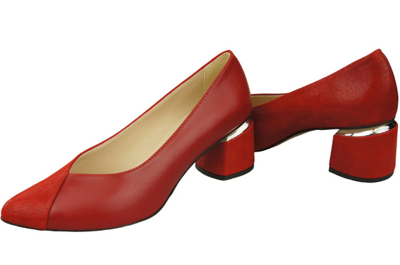 Women's shoes Pumps Natural leather 191 ElitaBut