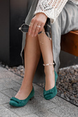 Women's Shoes Ballerinas natural leather Suede 126 ElitaBut