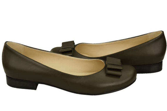 Women's Ballerinas Shoes Natural Leather 702 ElitaBut