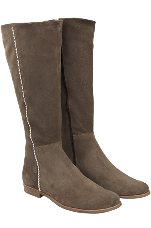 Shoes Boots Women's natural leather Velor 153 ElitaBut