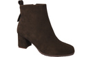 Women’s ankle boots in genuine suede leather, stable block heel, with zipper – 224 ElitaBut