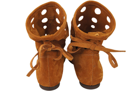 Shoes Boots Women's natural leather velor 160 ElitaBut