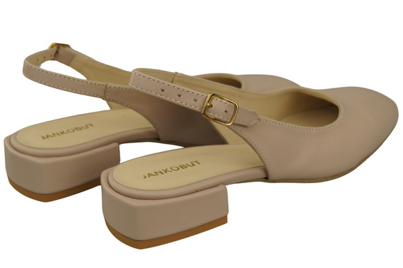 Women's Shoes Sandals Flat Heel Natural Leather 206 ElitaBut