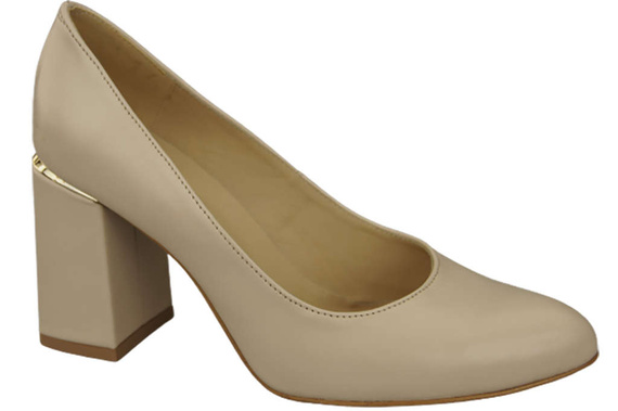 Women's shoes Pumps Natural leather 179 ElitaBut