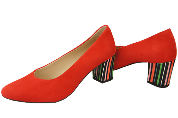 Women's footwear Women's pumps Suede leather 158 Z ElitaBut