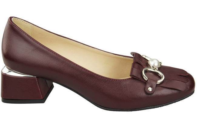 Women's shoes Pumps Natural leather 195 ElitaBut