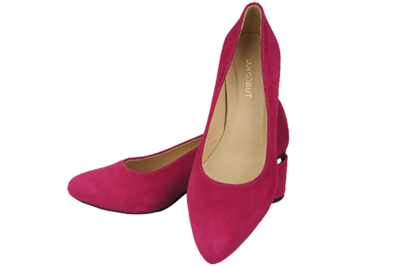 Women's footwear Women's pumps Suede leather 143 ElitaBut