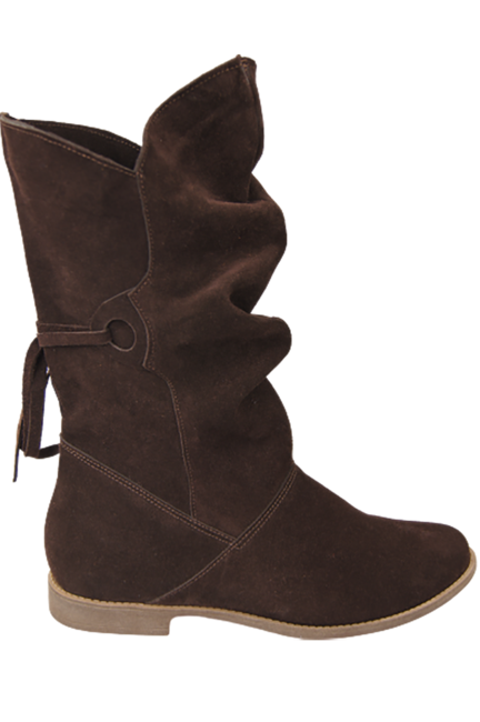 Shoes Women's boots Winter natural leather velor 999 Z ElitaBut