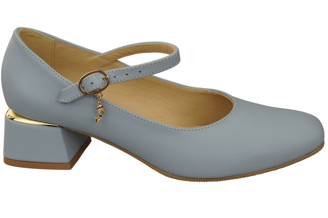 Women's shoes Pumps with a strap, natural leather 202 ElitaBut