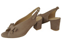 Shoes for women Sandals natural leather Suede 148 ElitaBut
