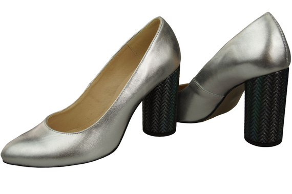 Women's shoes Pumps Natural leather 194 ElitaBut