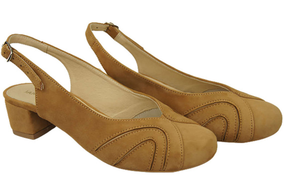 Footwear Women Sandals natural leather 842 Z ElitaBut