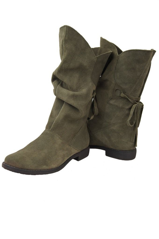 Shoes Women's boots Winter natural leather velor 999 Z ElitaBut