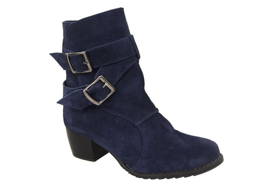 Shoes Women's boots Natural leather Velor 119 ElitaBut