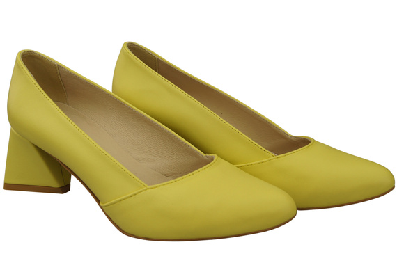 Women’s Pumps Genuine Leather Pointed Toe Heel ElitaBut 221