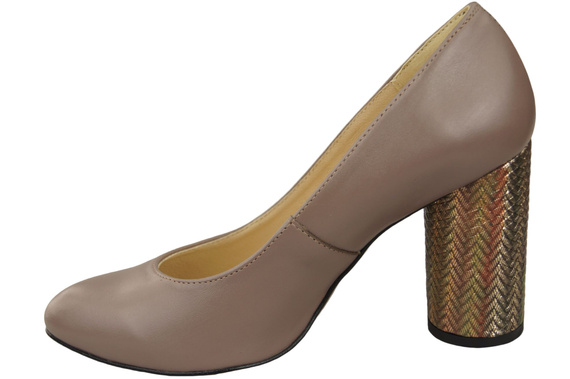 Women's shoes Pumps Natural leather 194 ElitaBut