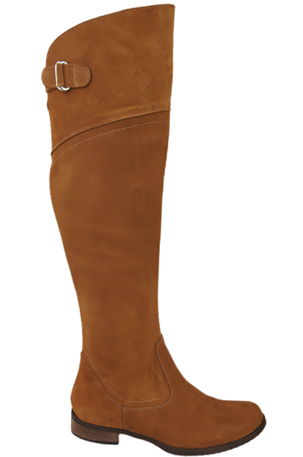Shoes Boots Women Boots Over-the-knee boots Over-the-knee natural leather Velor 154 ElitaBut
